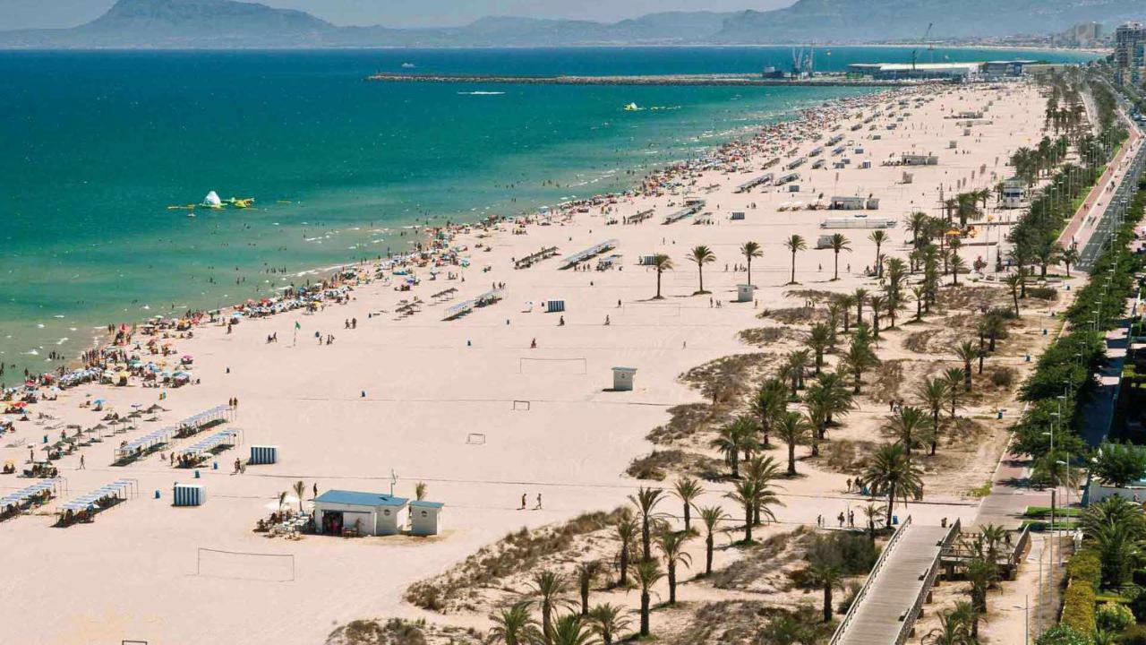 Apartamento Cala Blanca Solo Familias Gandía Exterior foto